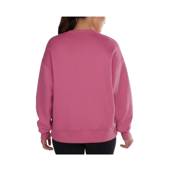 Champion Pink Long Sleeve Logo Fleece Sweatshirt NWT Size 3X - Picture 2 of 7